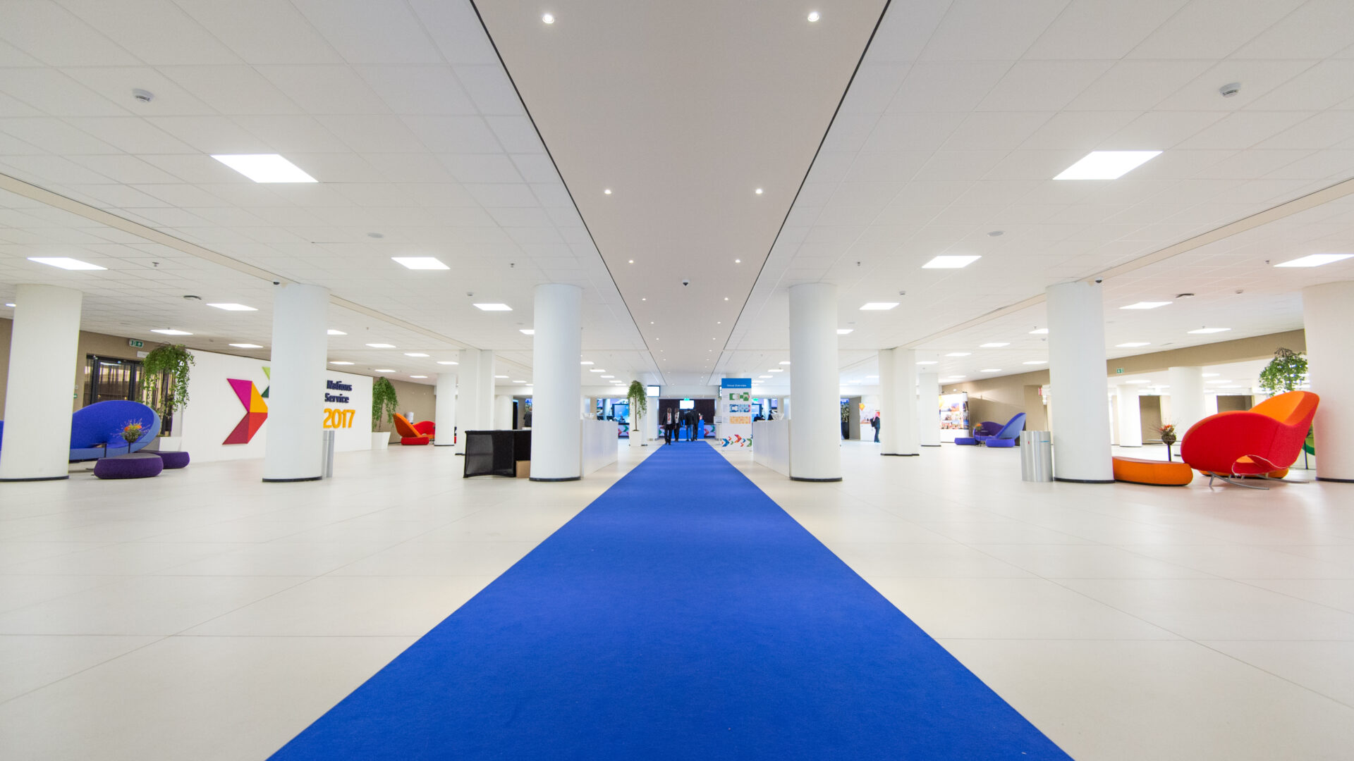 Over onze zalen | Lobby en expo