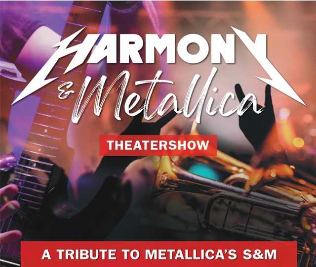 Metallica tribute banner - World Forum Theater